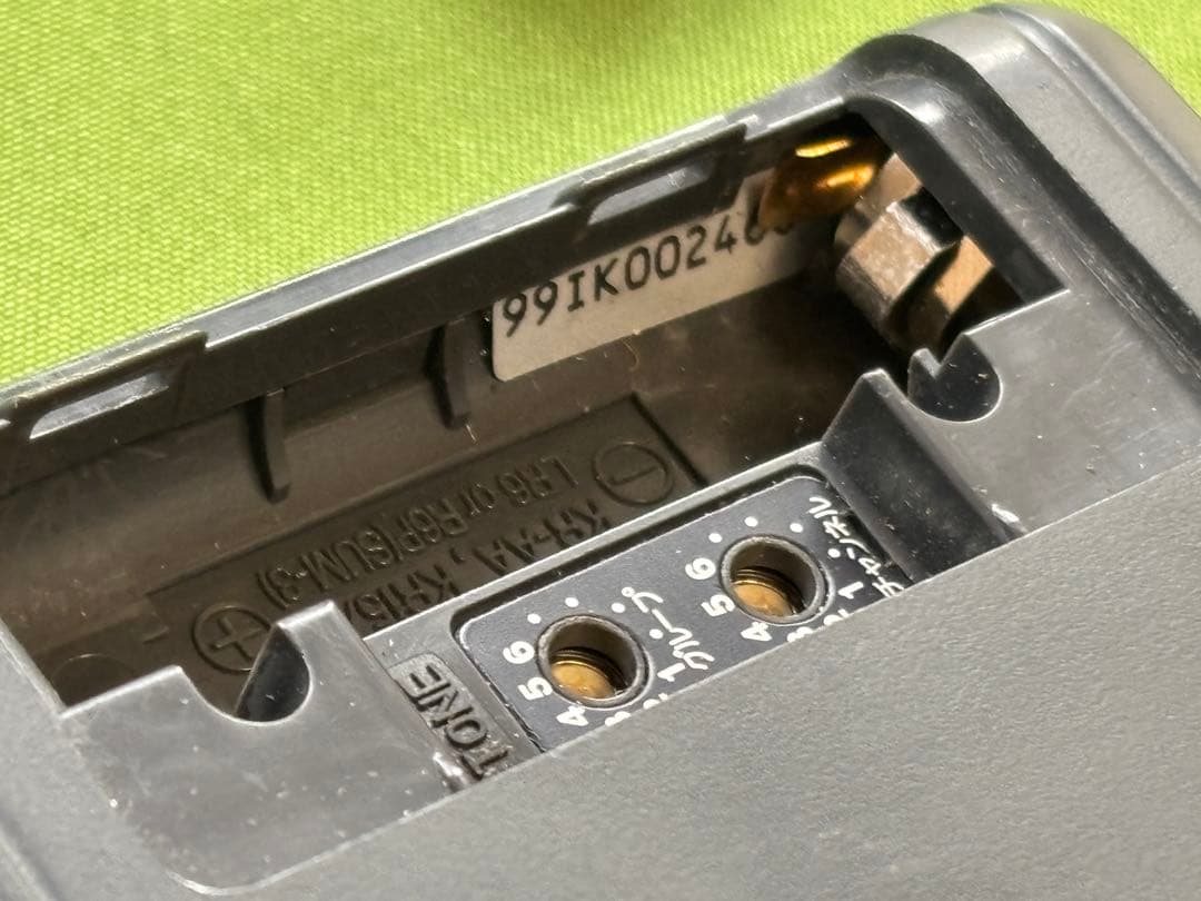 ⑨ TOA ワイヤレスマイク　WM-1310　中古品 タイピンマイク02468