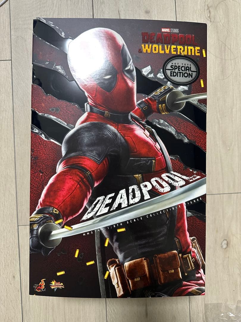 ホットトイズ　デッドプール　ボーナスアクセサリー付き　スペシャルエディション