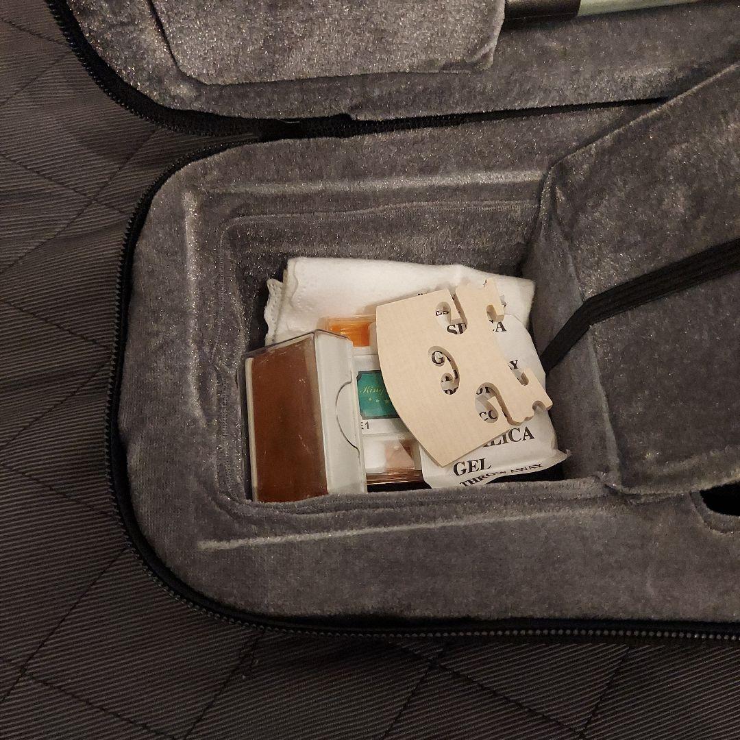 【美品】バイオリン Hallstatt V-12 BK 4/4 ケース付属