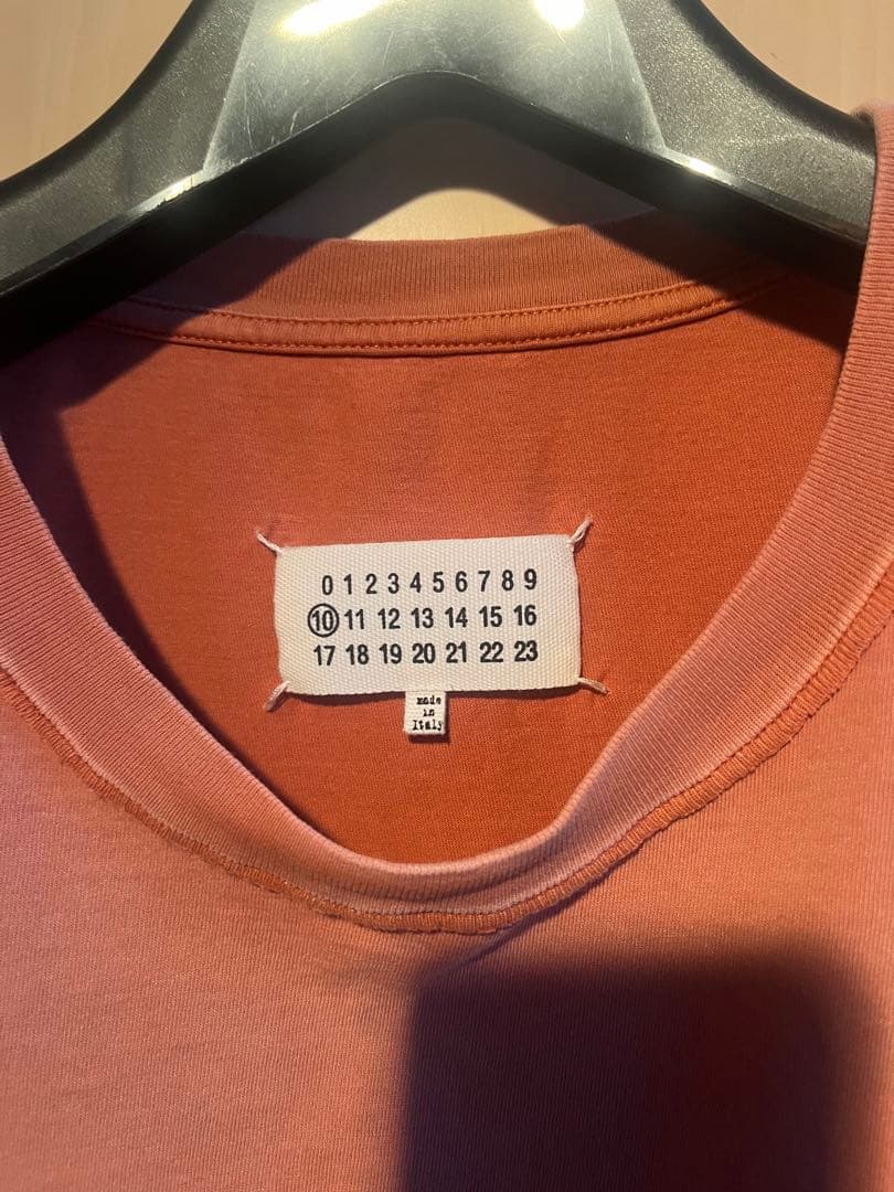 Maison Margiela オレンジ Tシャツ ビックT マルジェラ