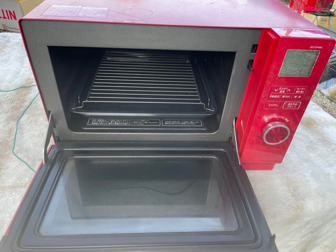 SHARP 可愛い赤￼スチームオーブンレンジ ヘルシオ 18L レッド