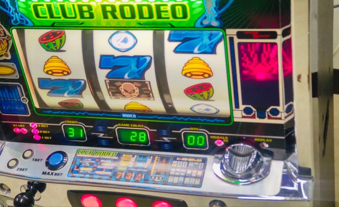 ４号機 ロデオ ☆クラブロデオ ☆コピー打法可能 パチンコ パチスロ実機
