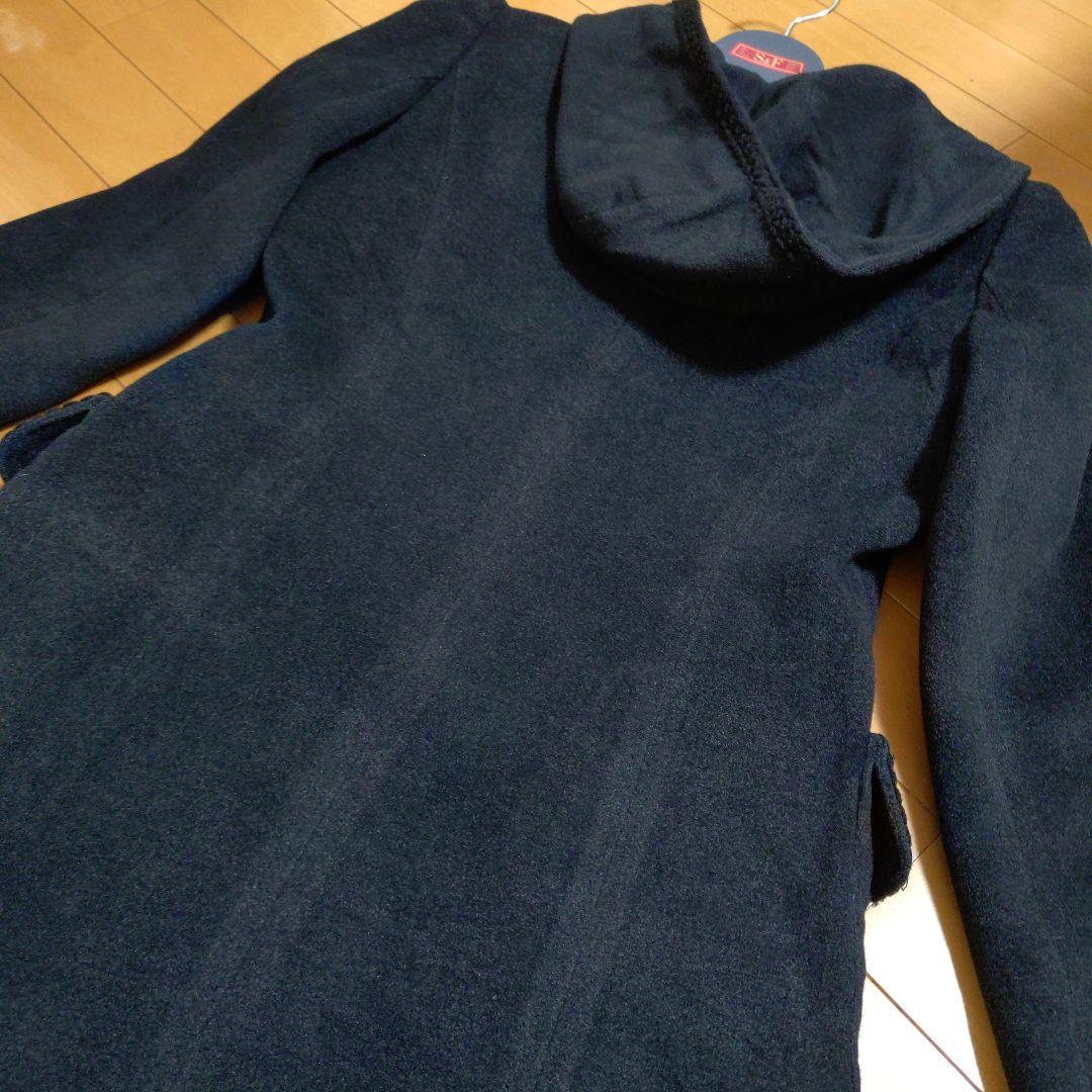 Harrods　ハロッズ　ロングコート　アンゴラ　シルク　ウール　カシミヤ