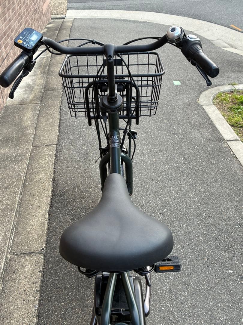 パナソニック ギュットアニーズ電動自転車ダークグリーン