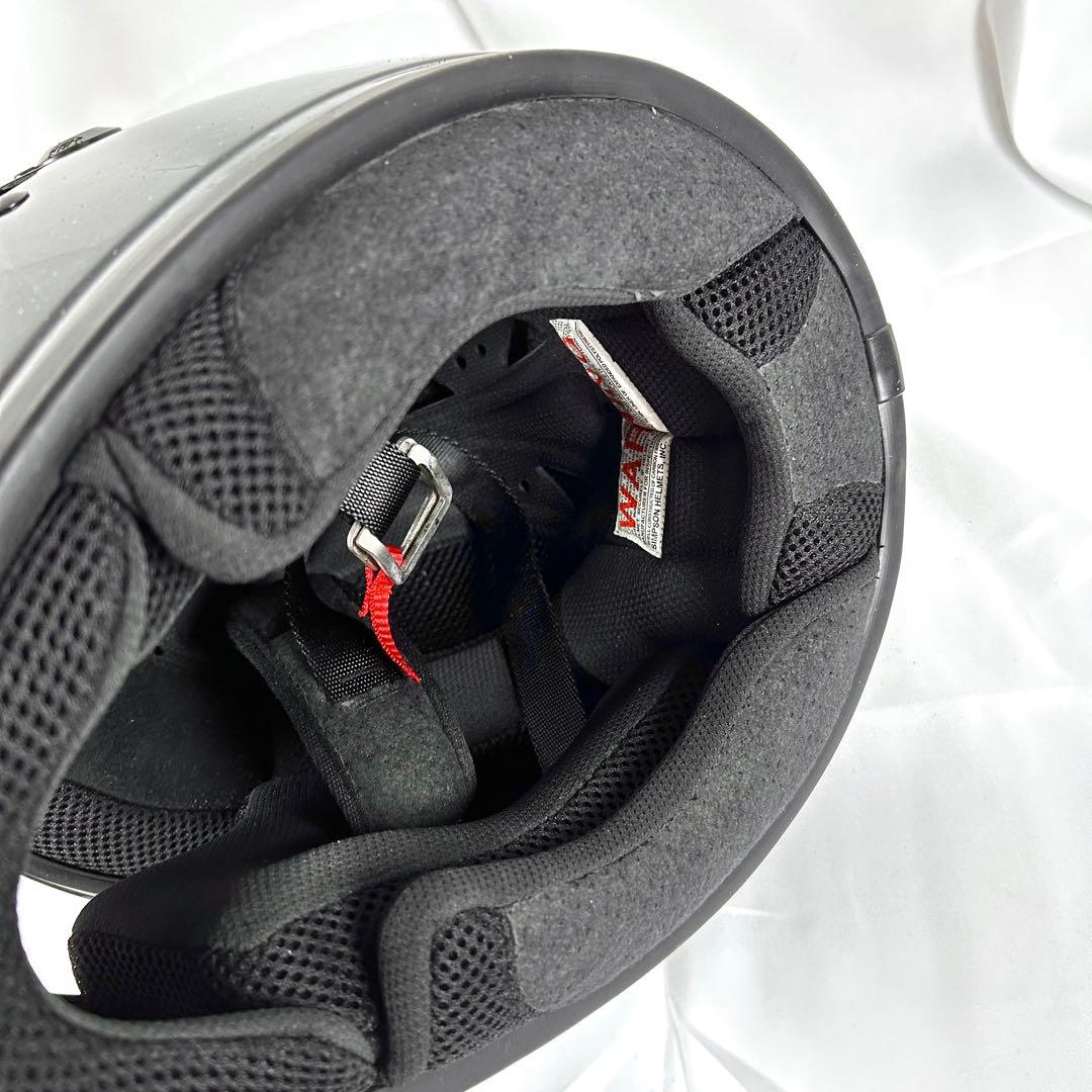 SIMPSON OUTLAW フルフェイスヘルメット アウトロー ガンメタ