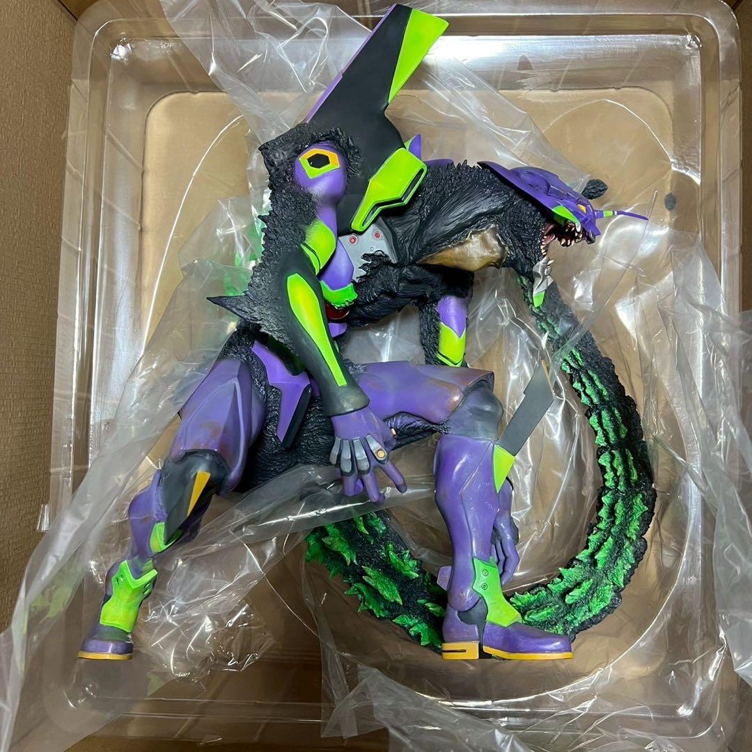 エクスプラス　東宝30㎝シリーズ　フィギュア　エヴァンゲリオン　初号機　ゴジラ