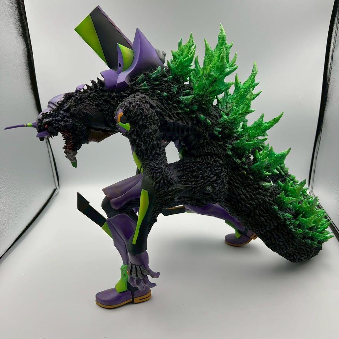 エクスプラス　東宝30㎝シリーズ　フィギュア　エヴァンゲリオン　初号機　ゴジラ