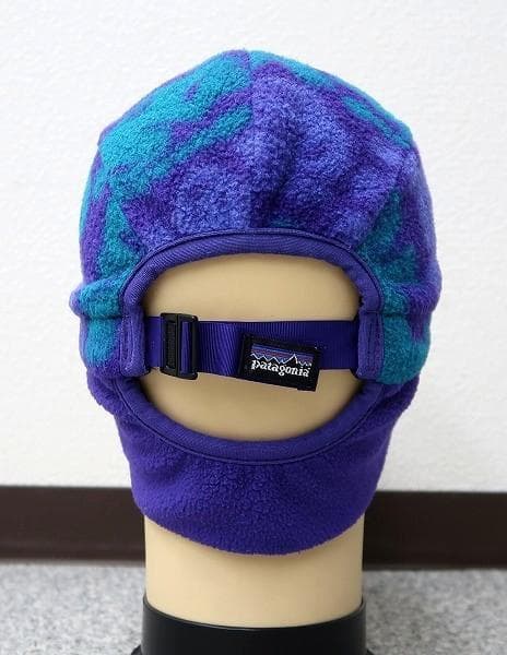 美品 L 90s パタゴニア 総柄 シンチラ ダックビル キャップ