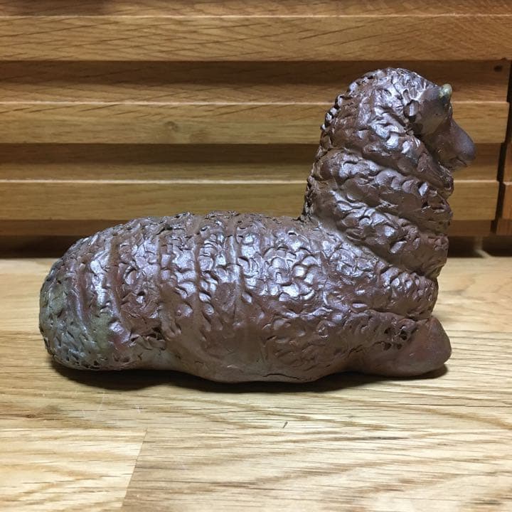 備前焼　羊　置物　縁起物