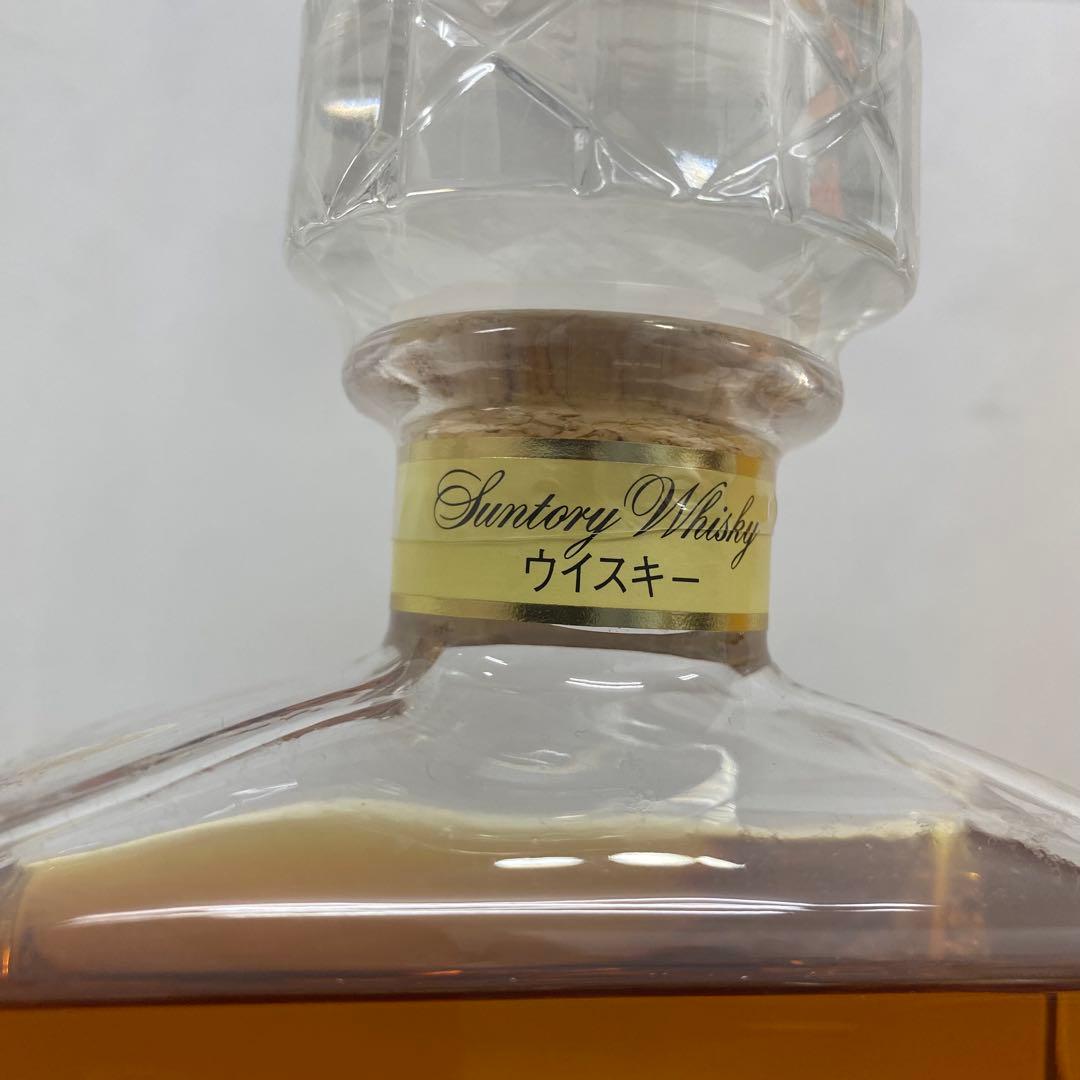 サントリー インペリアル カガミクリスタル ブランデー　600ml 箱無し