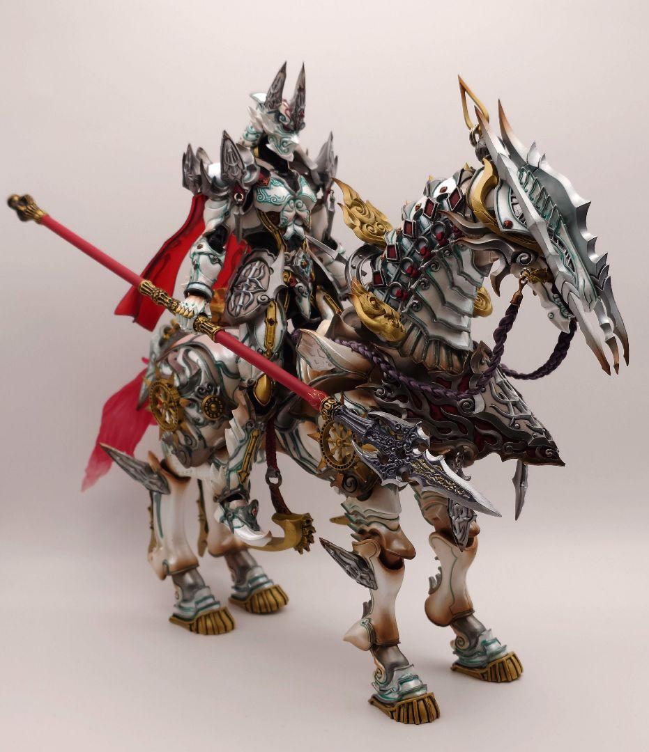 【11/23まで値下げ中】　魔戒可動　白夜騎士 ダン & 魔導馬 ハヤテ セット