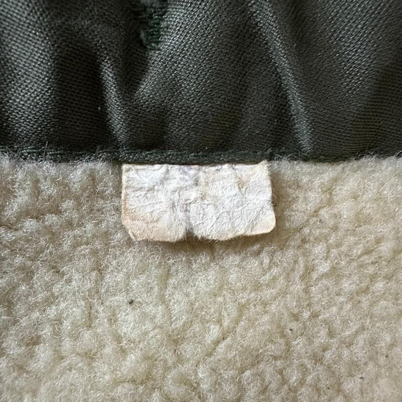 60s 米空軍 USAF ヴィンテージ ウールパイル ライナージャケット M-L