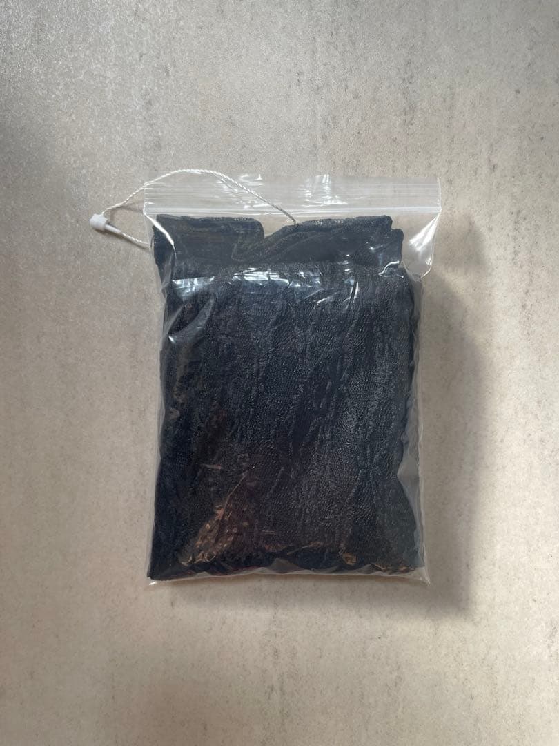 ANDRESED lace arm drape dress Sサイズ