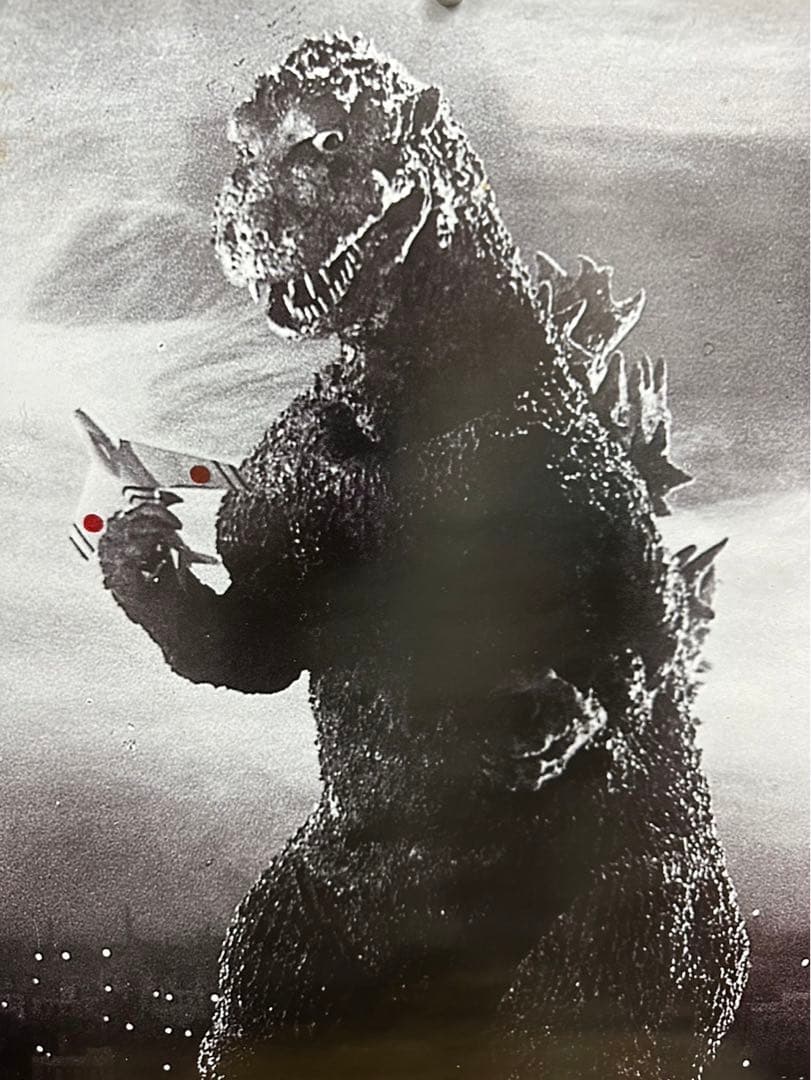 【3】80年代 初代　ゴジラ　映画　ポスター レア 当時物 GODZILLA