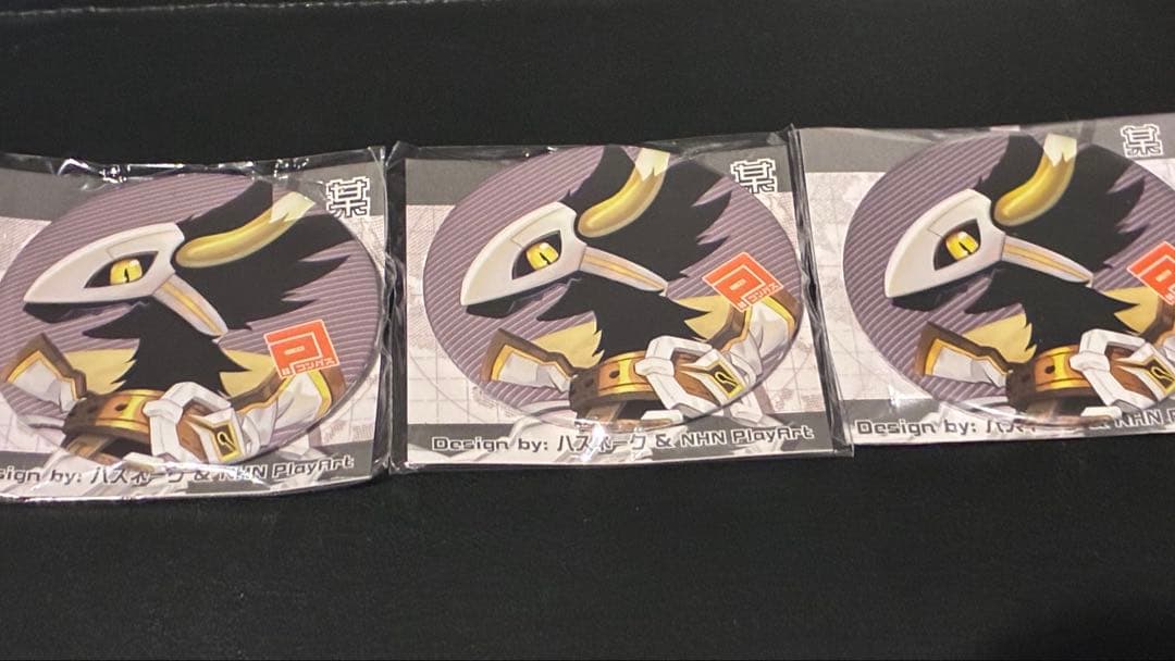 #コンパス 非売品缶バッジ 某