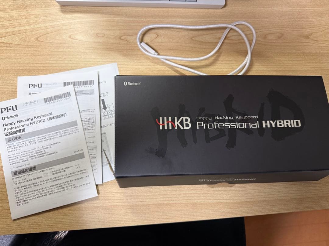 HHKB Professional HYBRID Type-S 日本語配列／白