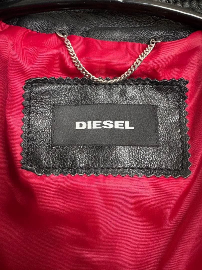 ディーゼル ライダースジャケット レザージャケット