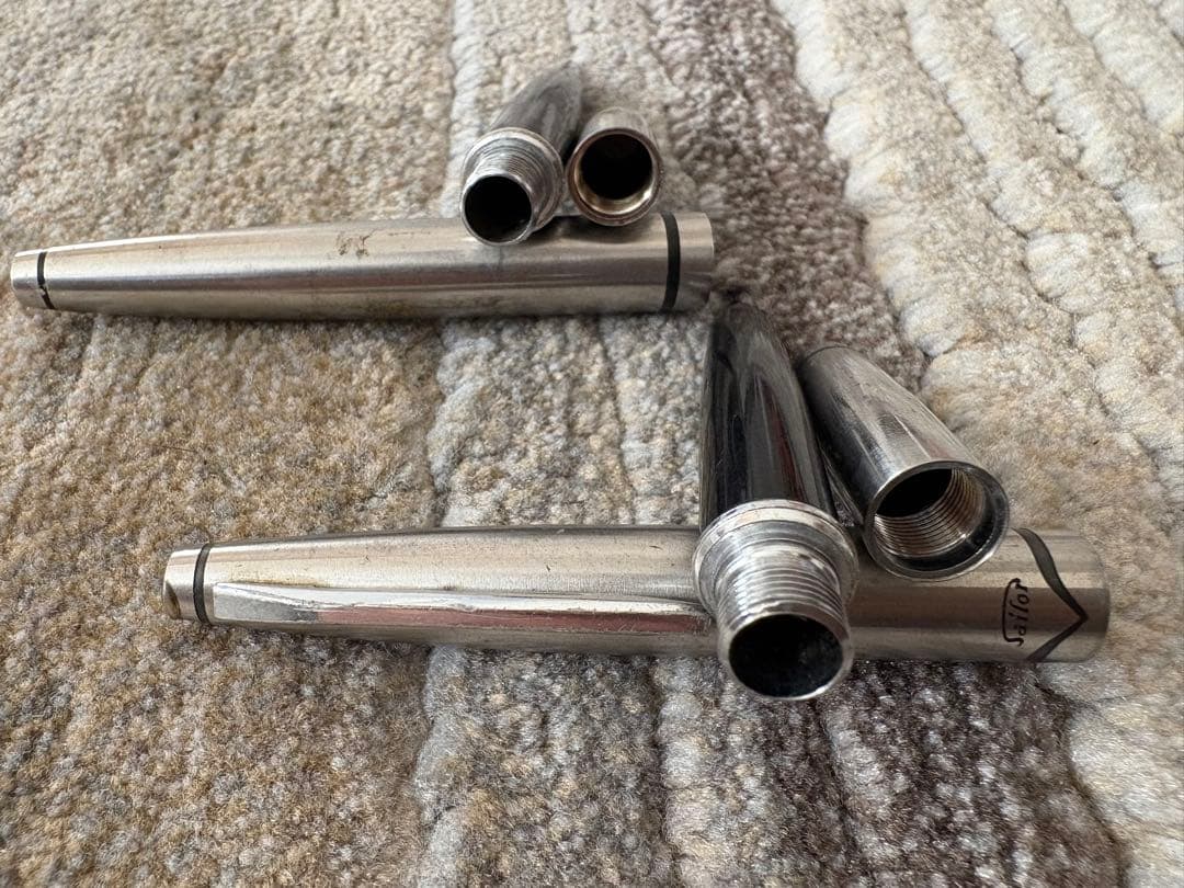 ジャンク品　sailor万年筆８本ボールペン１本 筆ペン１本 １０本まとめ売り