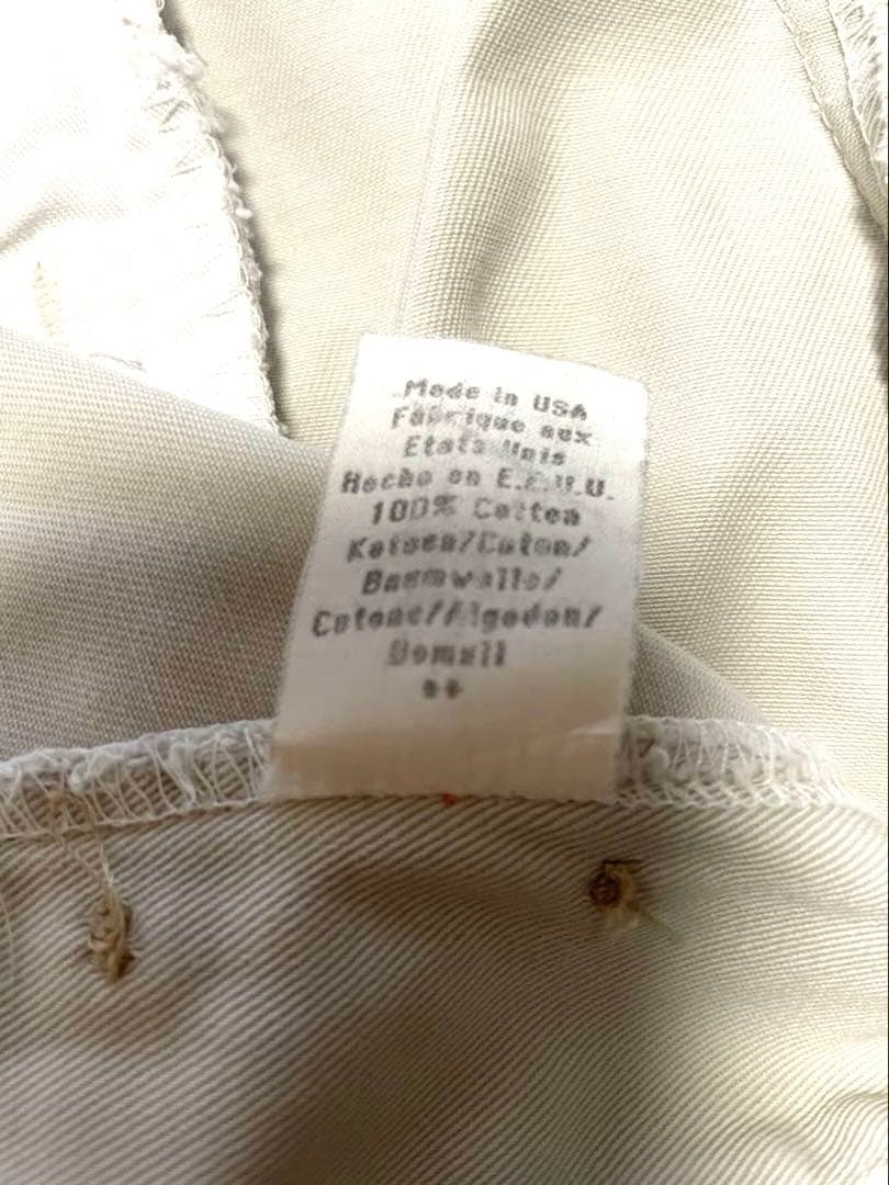 ラルフローレンRRL三ツ星US製ボタンフライ35w30