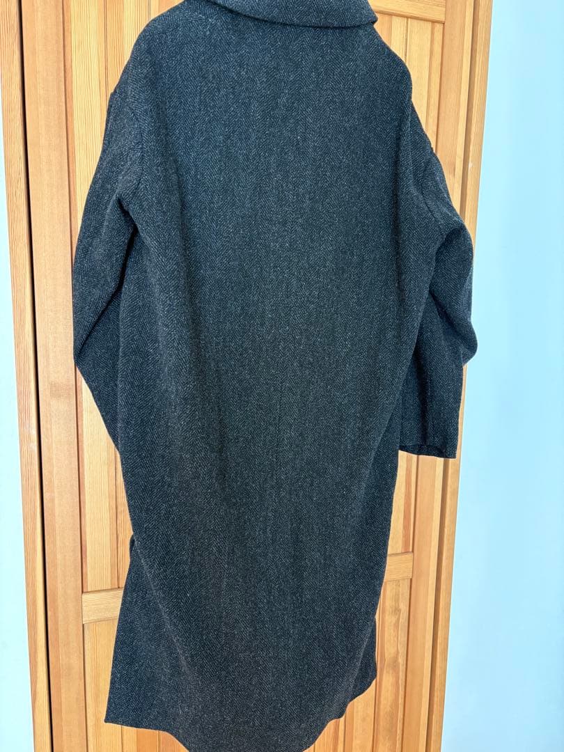 k*i様 ユニヴァーサルティシュ｜ウールヘリンボーンツイードチェスターコート　値