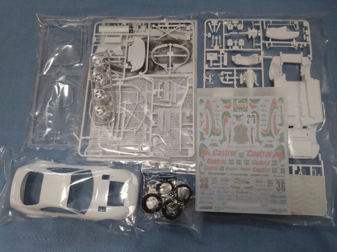 田宮 1/24スケールのプラモデルの4点セット②