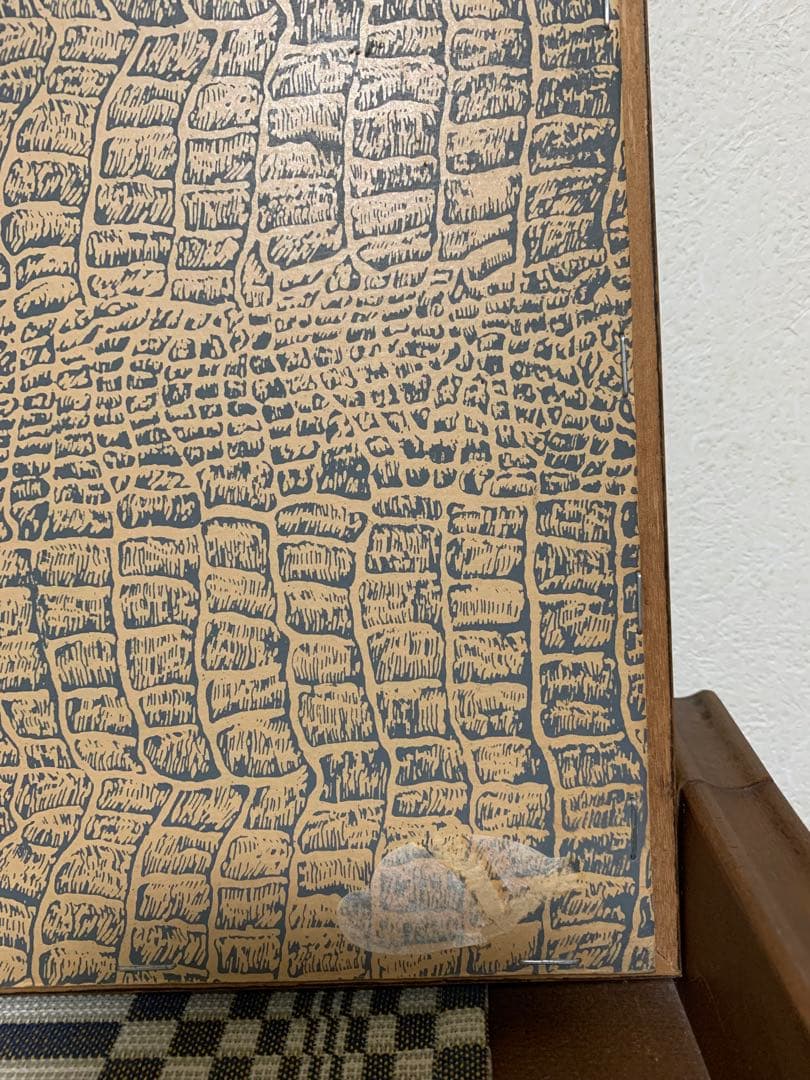 ヴィンテージ アルファベット　刺繍サンプラー　額装品　アンティーク