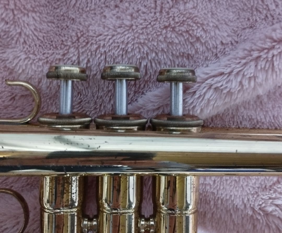 ユ*ン様 ヤマハ YTR-234 トランペット 本体 金ラッカー　ジャンク