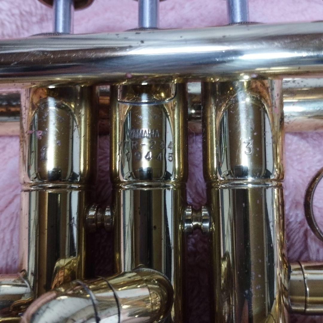 ユ*ン様 ヤマハ YTR-234 トランペット 本体 金ラッカー　ジャンク