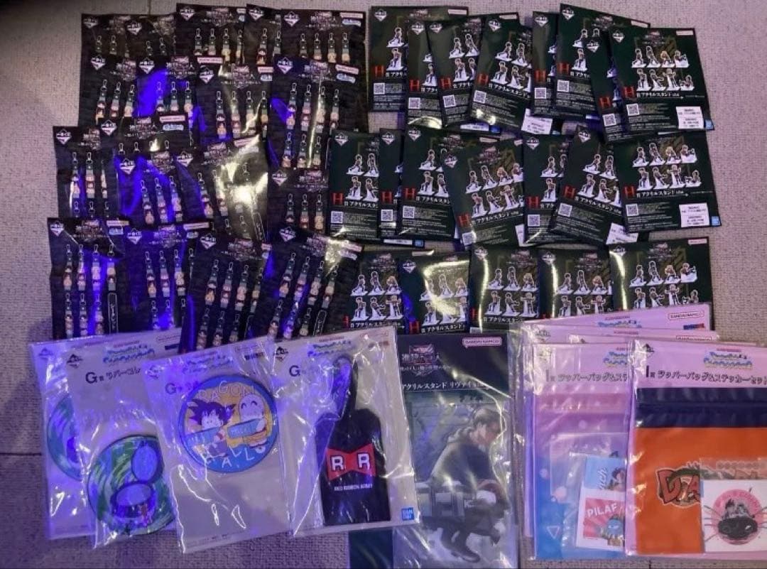 約286点　一番くじ　少年誌　下位賞　＆　フィギュア5点　まとめ売り　ジャンプ系