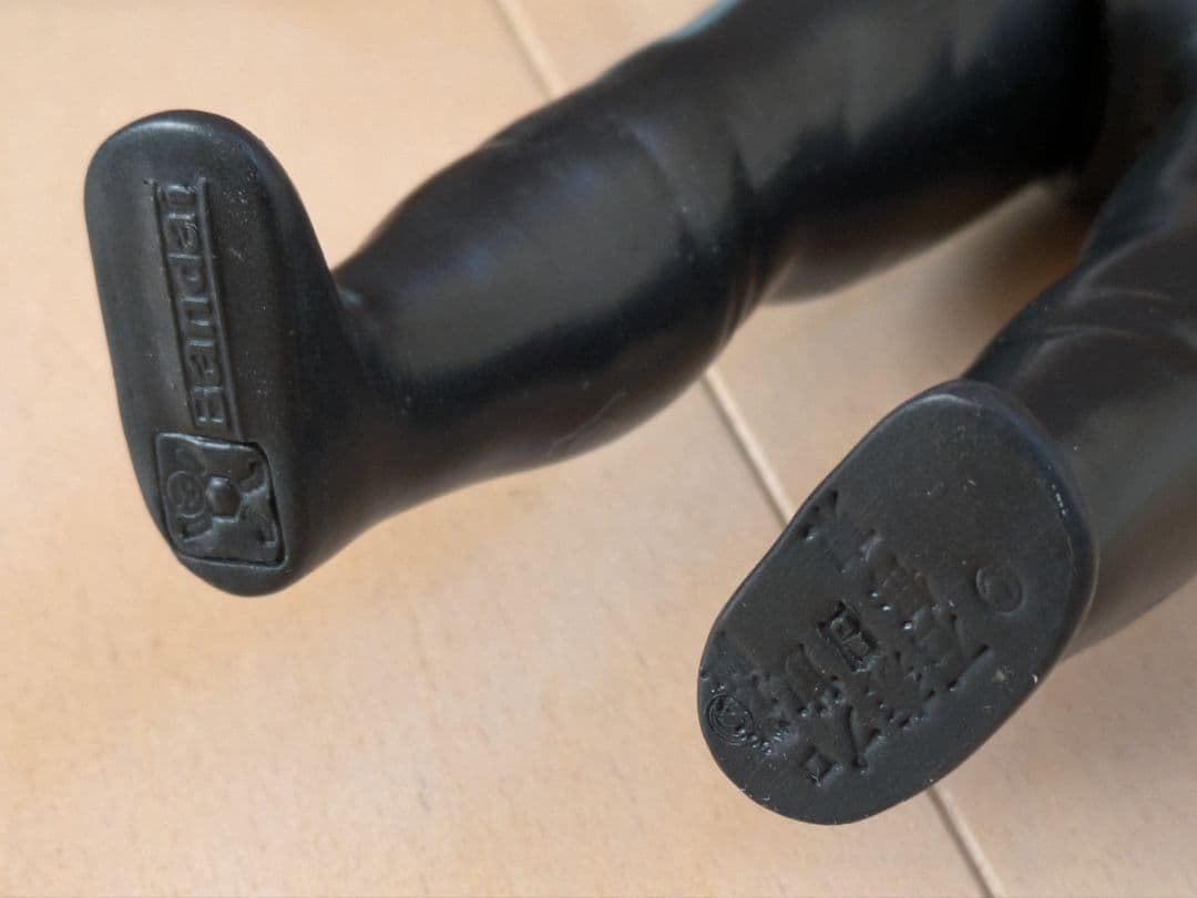 旧バンダイ製ソフビ 仮面ライダー1号 スタンダードサイズ 面取れ 昭和レトロ