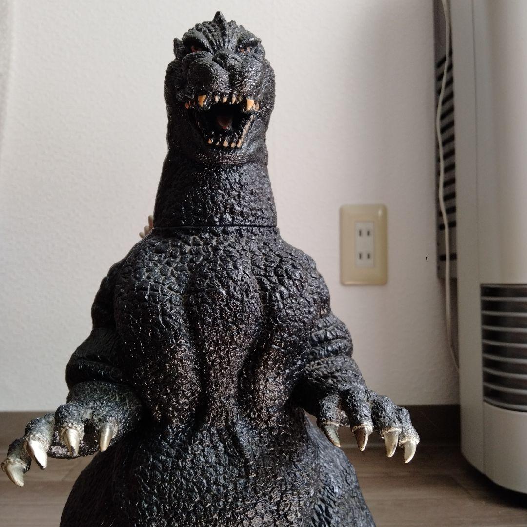 【希少レア】ゴジラフィギュア 1991年製 バンダイ 東宝 約37cm