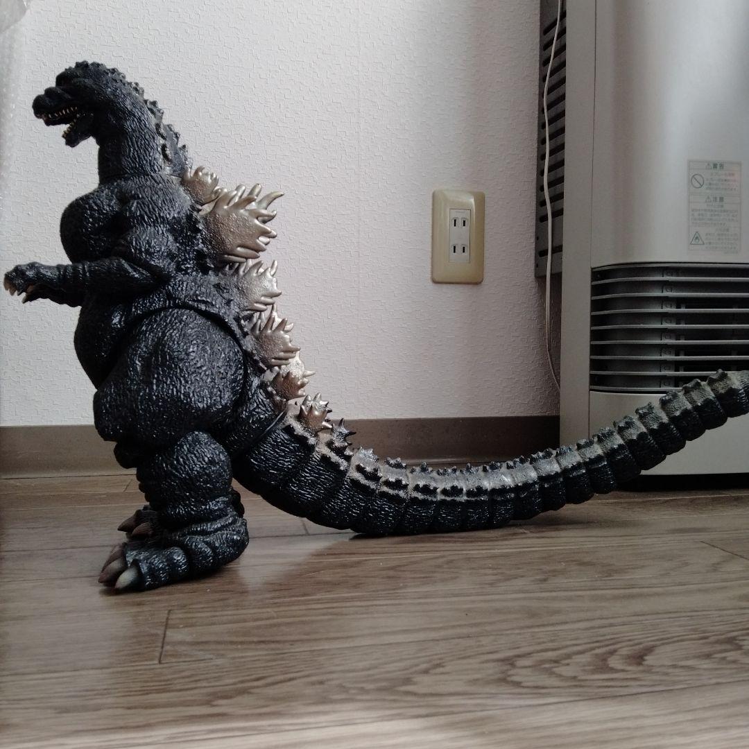 【希少レア】ゴジラフィギュア 1991年製 バンダイ 東宝 約37cm