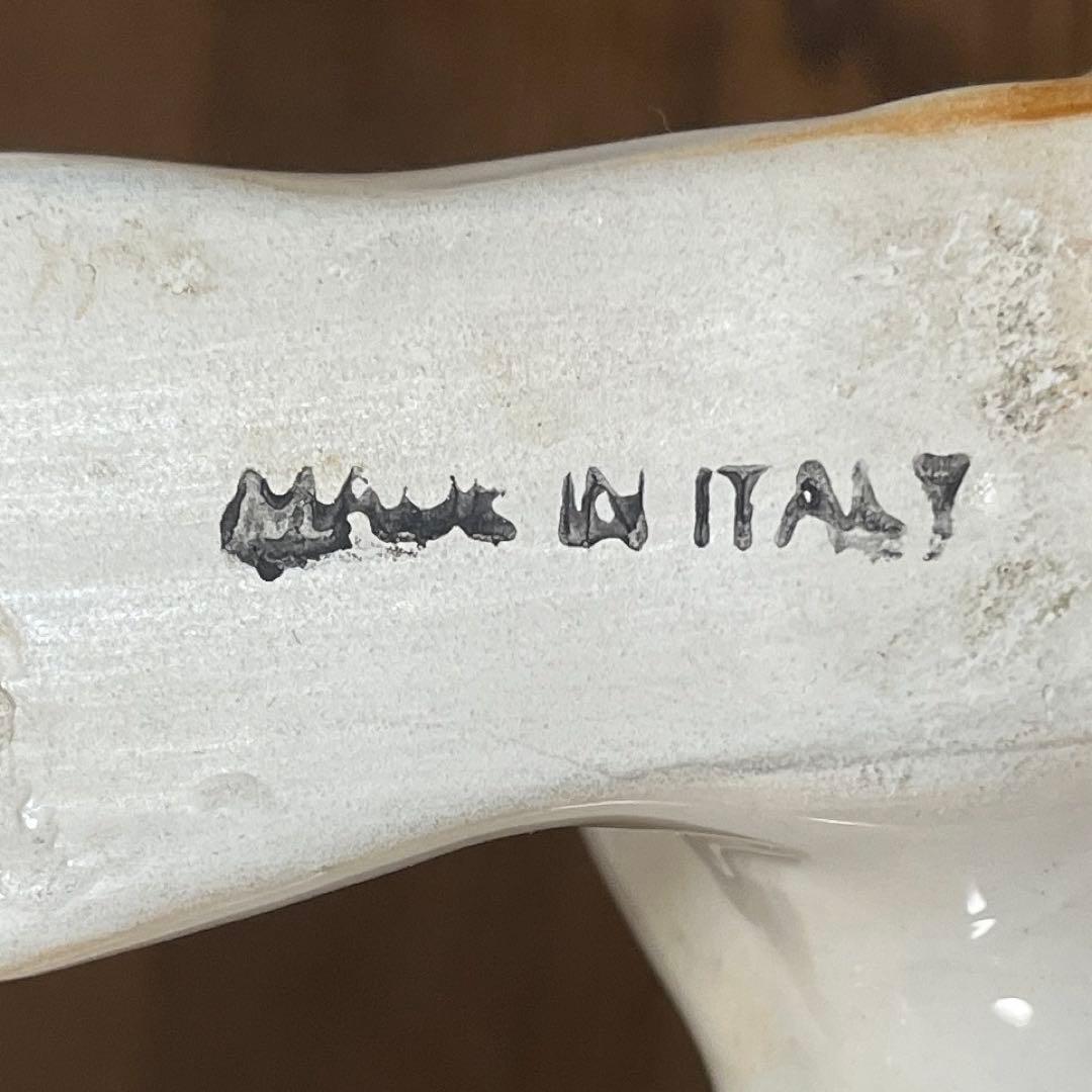 犬置き物　陶器製