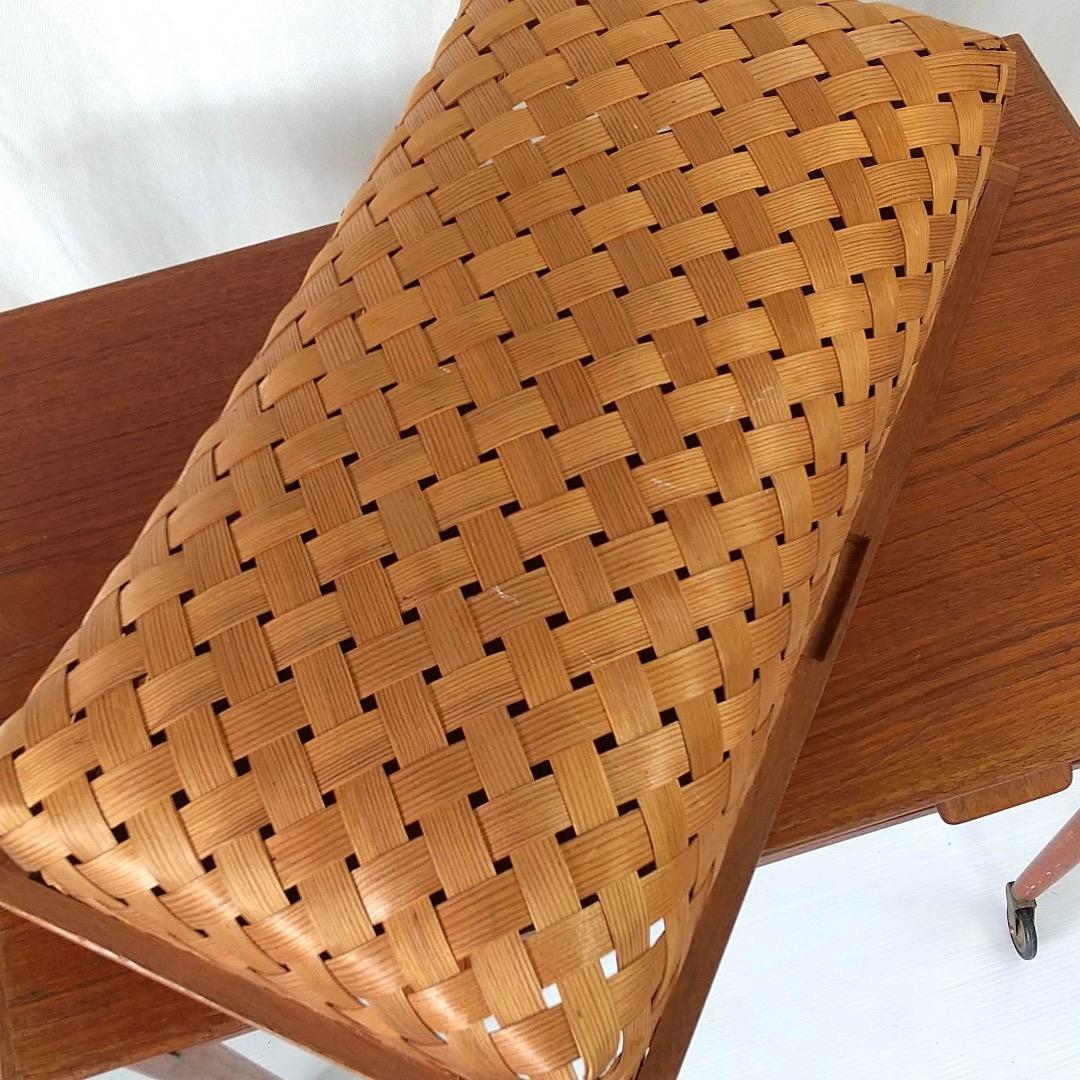 ソーイングワゴン　テーブル　デンマーク　北欧家具　ヴィンテージ