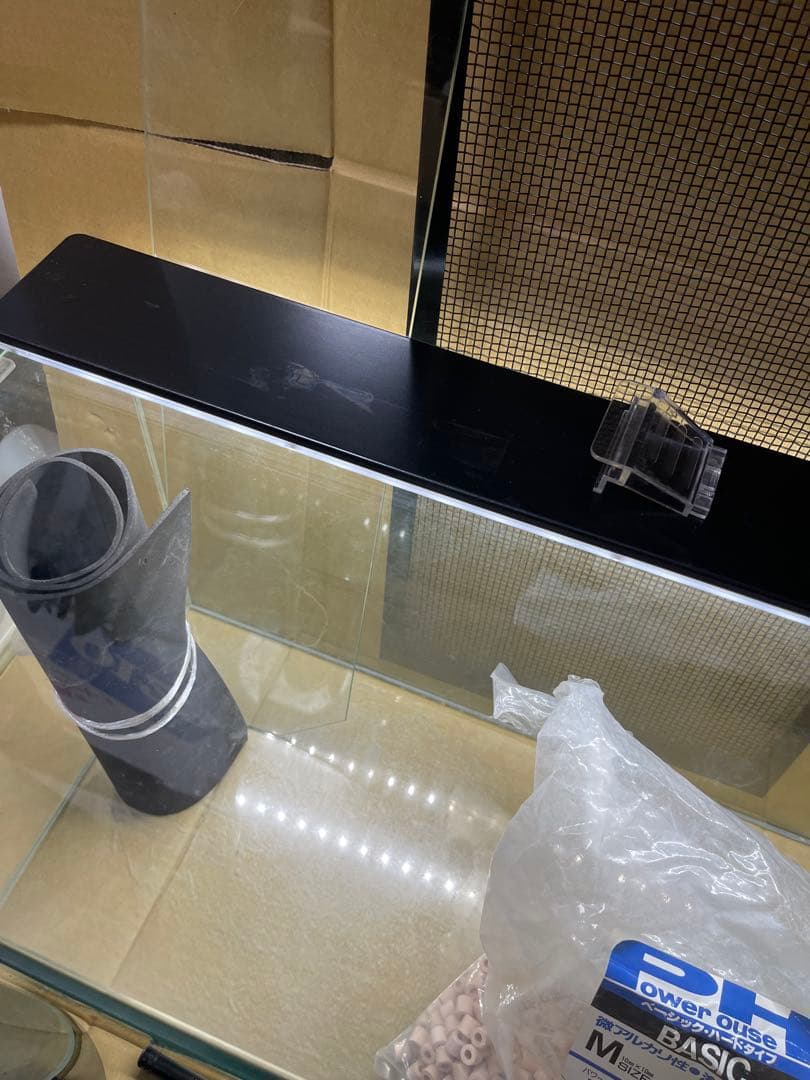 ガラス水槽セット 60cm 外部フィルター LEDライトその他