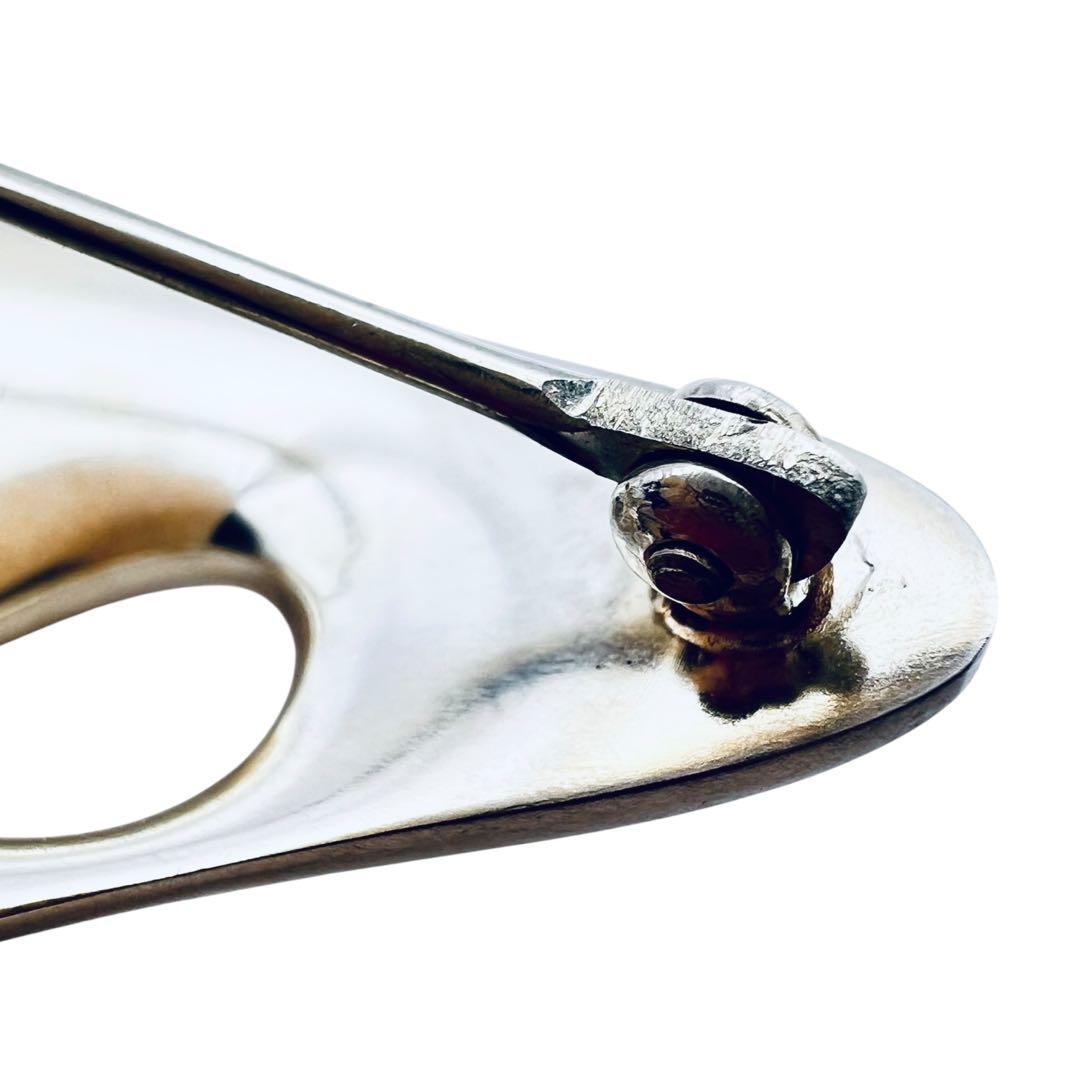 美品✨ジョージジェンセン　325 ヘニングコペル　シルバー　ピンブローチ