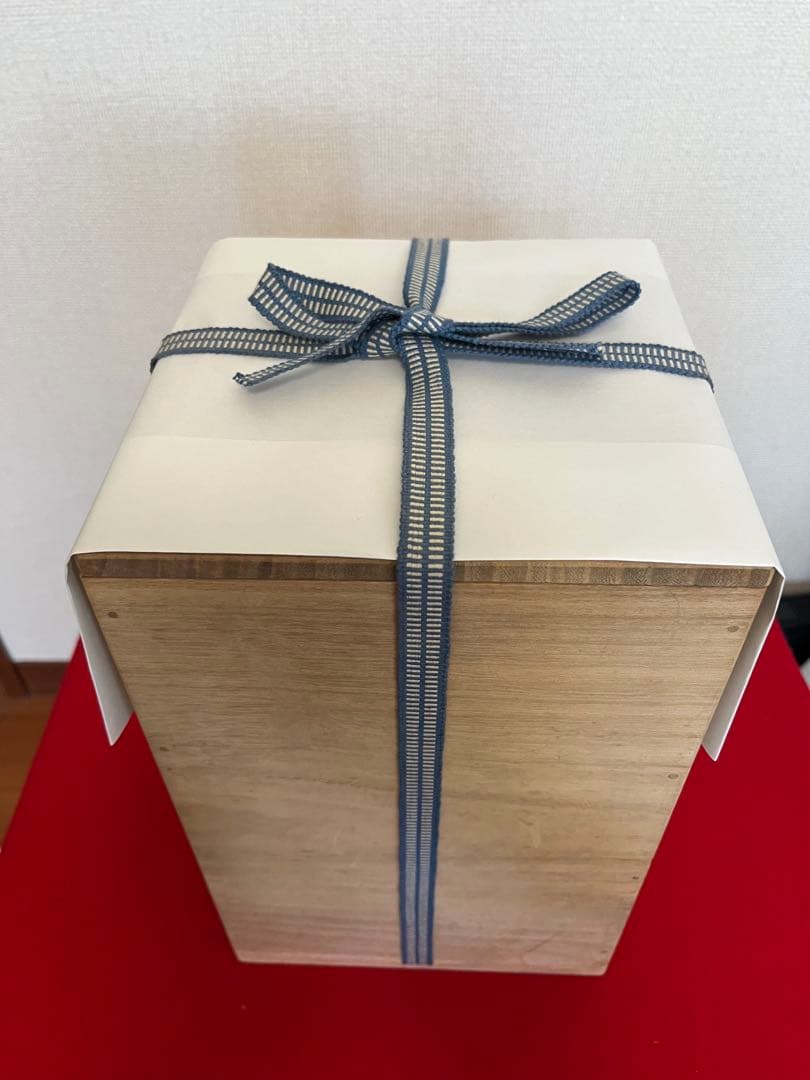 三代 人間国宝 徳田八十吉（正彦銘）碧明釉 瓢型 花生 約24㎝ T288