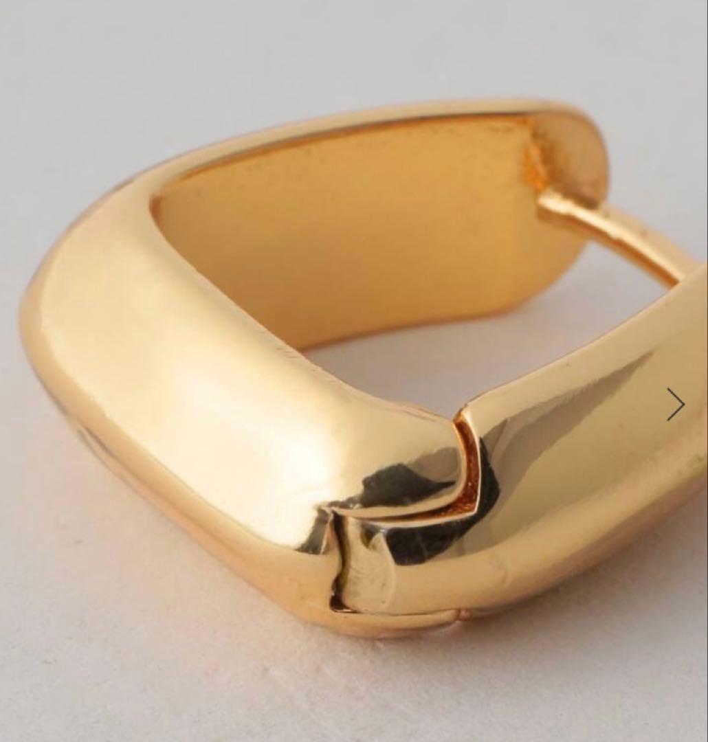 【CELERI/セルリ】HOOP PIERCE GOLD