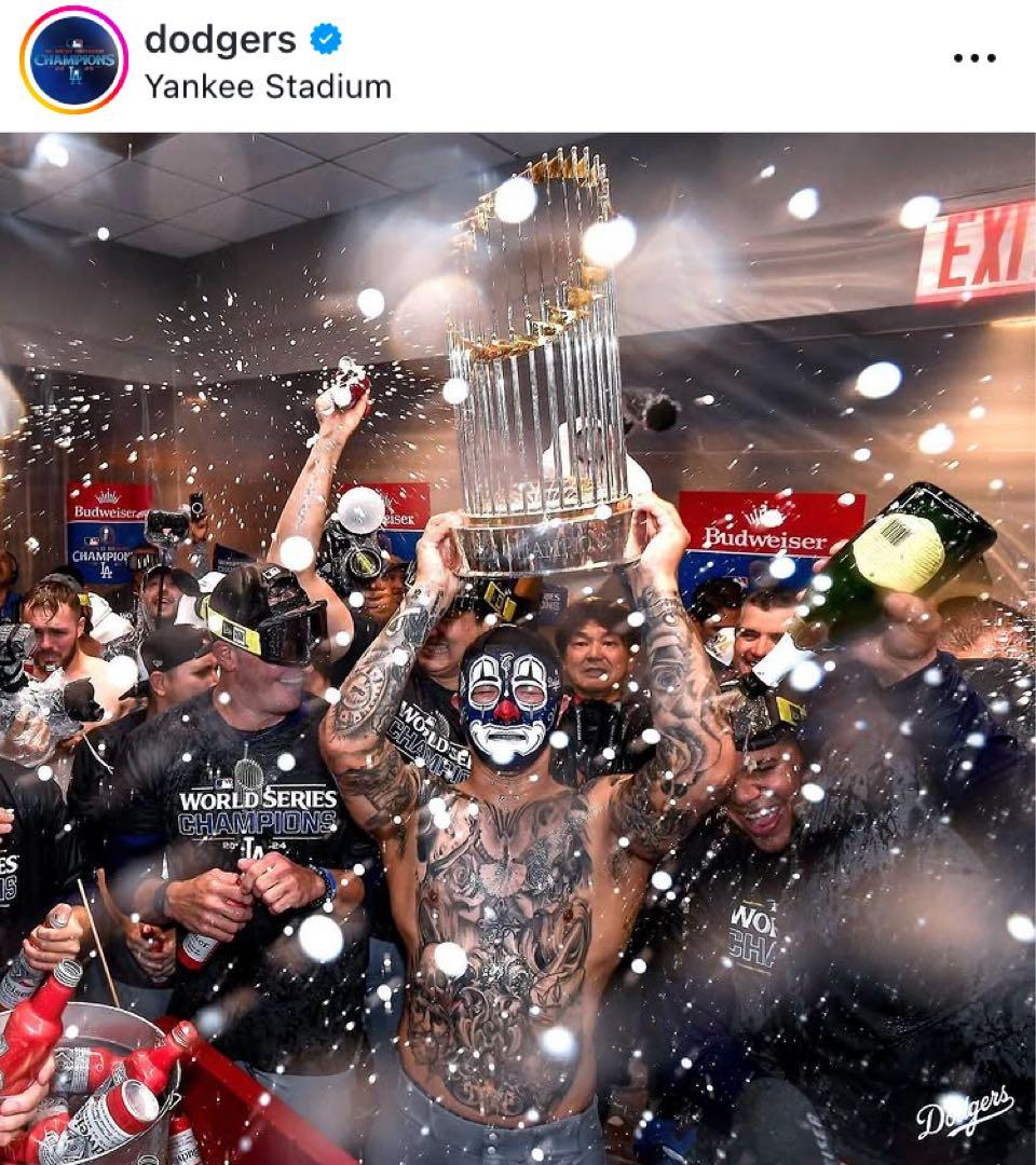 ボ*ズ様 Mr Cartoon MLB CLOWN MASK Dodgers