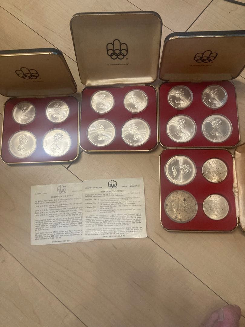 カナダ　モントリオールオリンピック　1976 記念　4ret