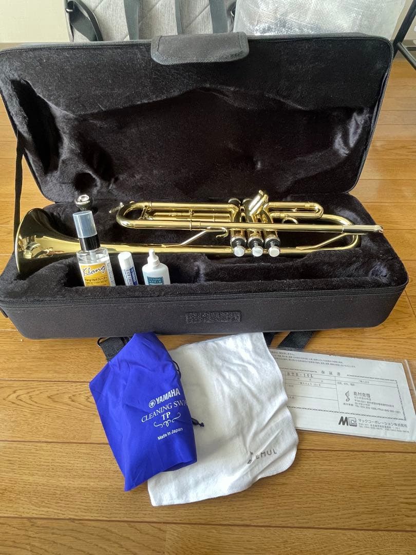 トランペット　島村楽器　初心者セット　BTR-10L