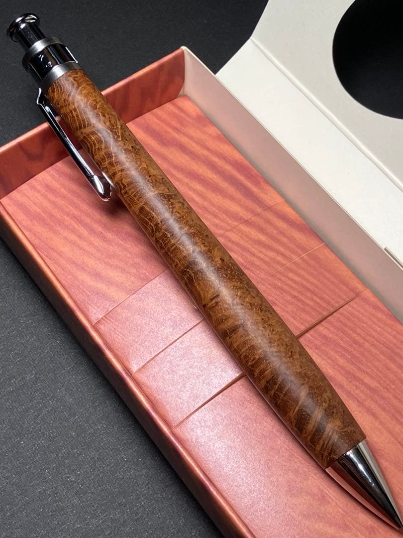 工房楔 チーク瘤杢￼ ペンシル楔 0.5mm