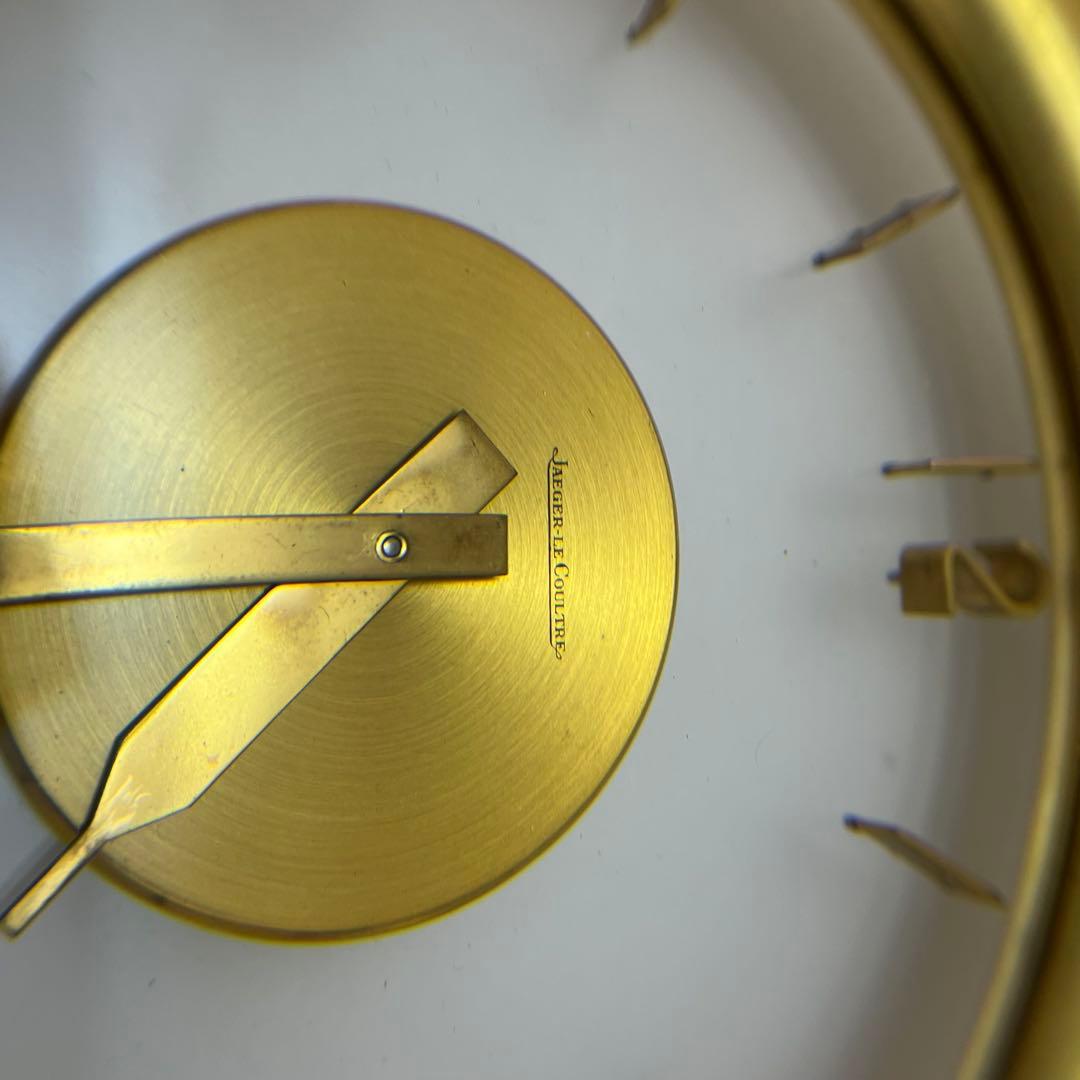 ジャガールクルト ミステリーダイアル 置き時計　1950年代 手巻　8デイズ稼働