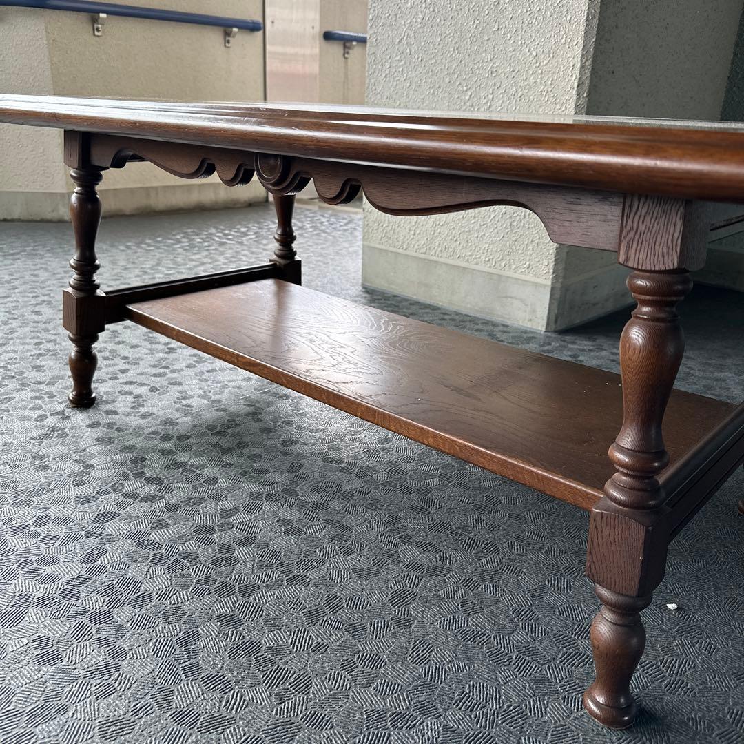 アンテーク飛騨産業キツツキテーブル