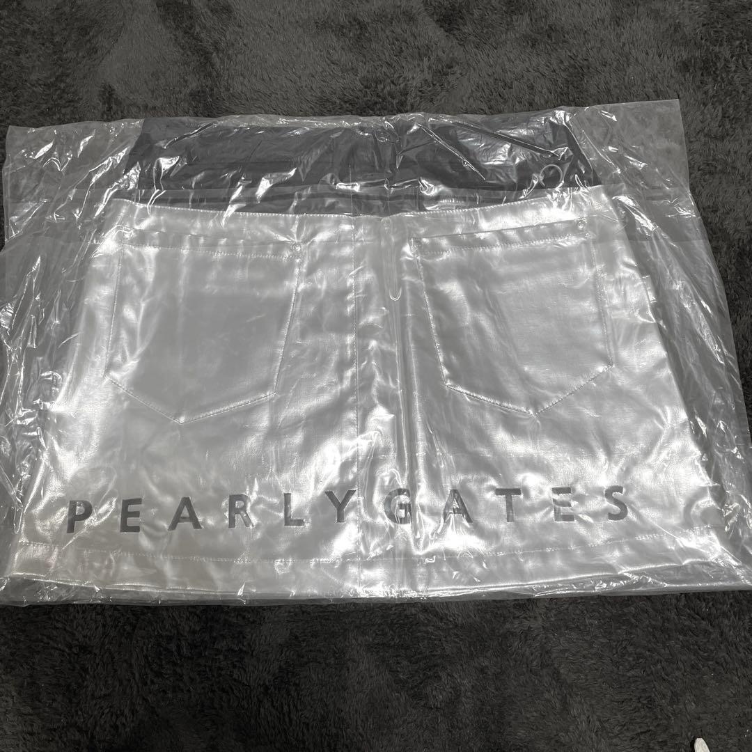 パーリーゲイツ プラチナシルバー バックロゴスカート新品未使用