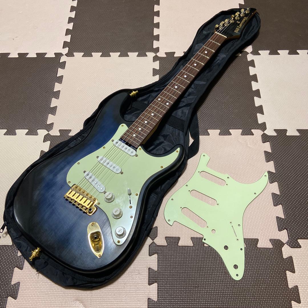 Bill Lawrenceストラト グラデーションブルー コンポーネント軽量