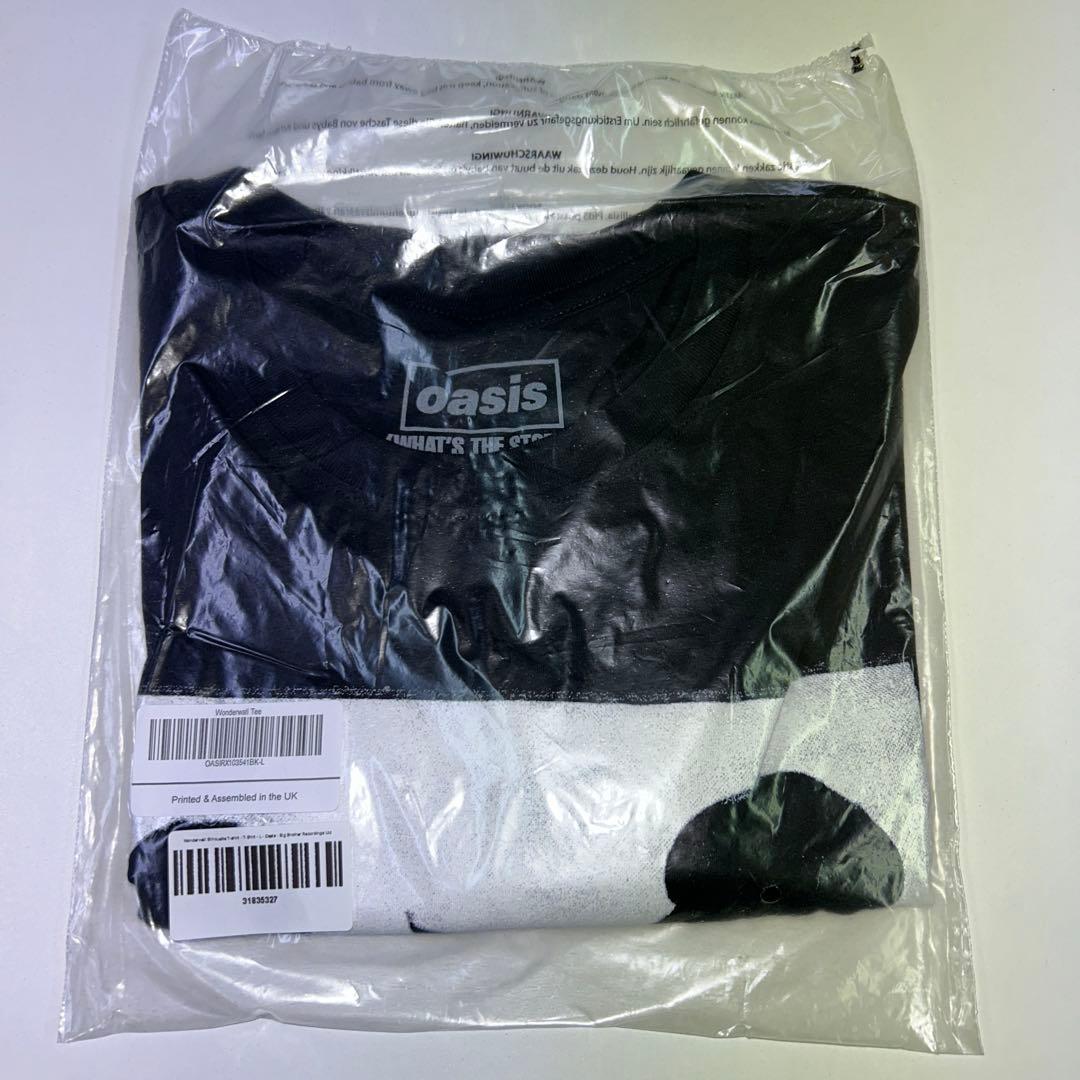 Oasis Wonderwall Silhouette T-shirt Lサイズ