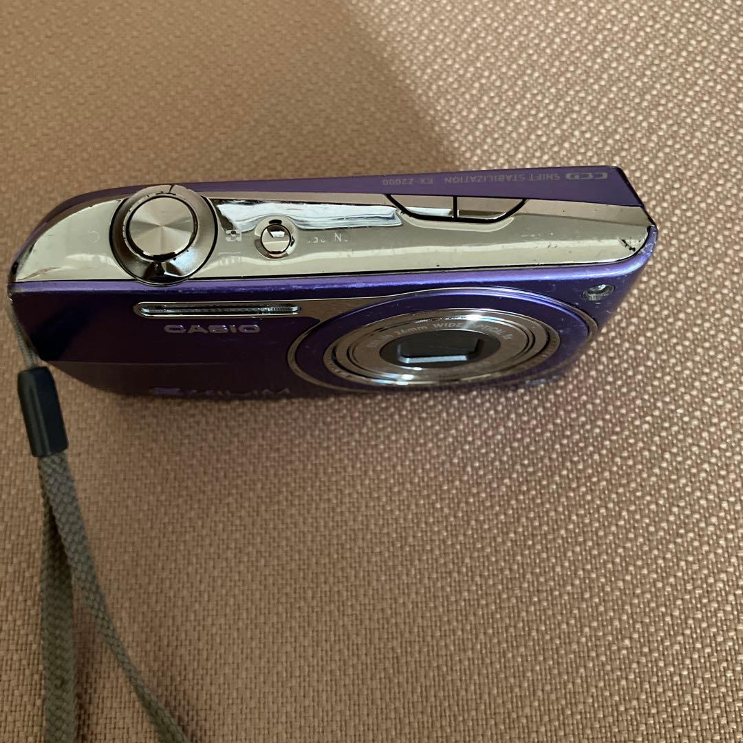 CASIO EXILIM EX-z2000 14.1メガピクセル パープル