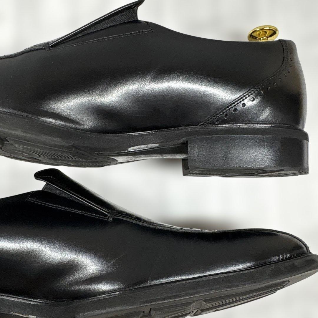 アシックス ランウォーク WR321J スリッポン スワールトゥ 黒 25.5