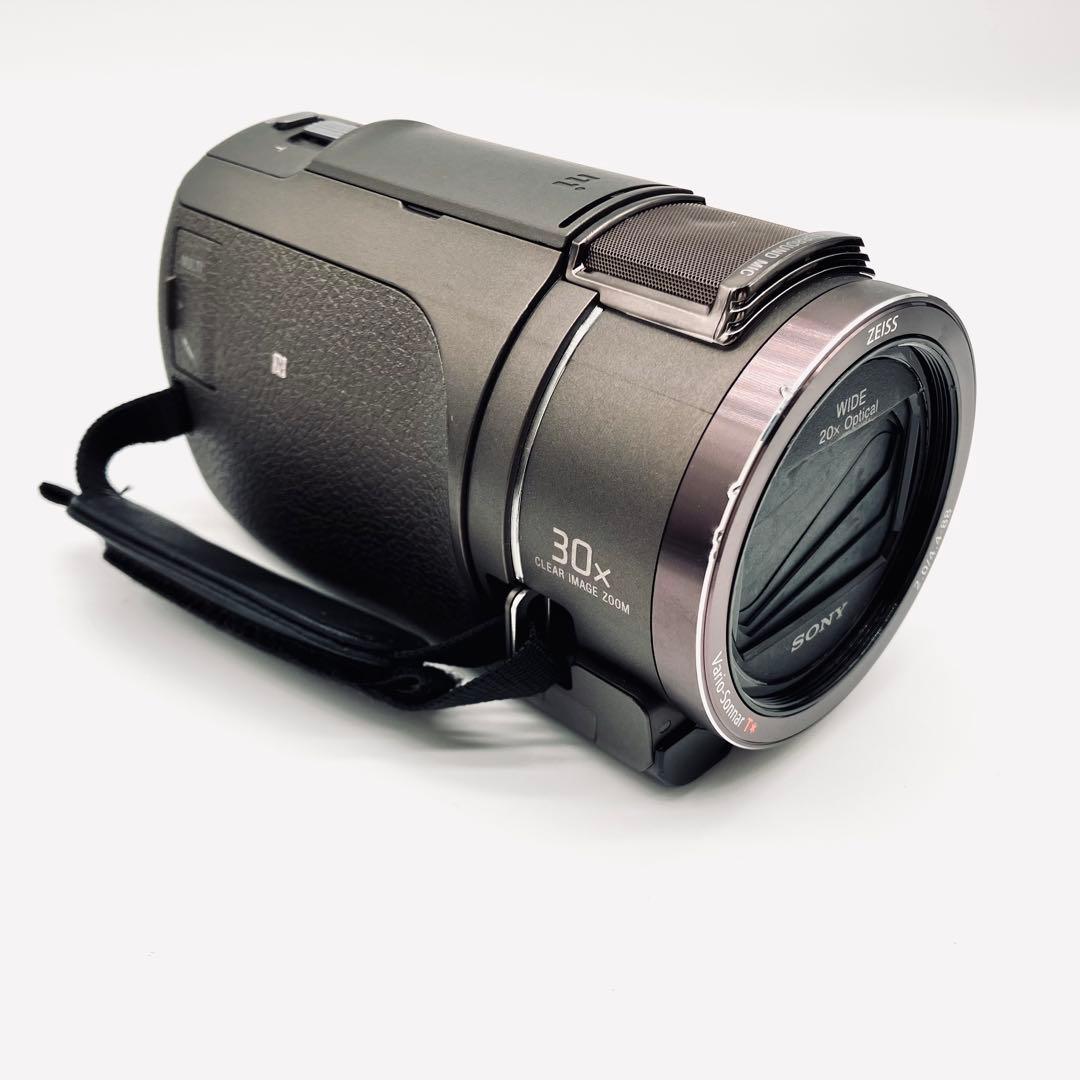 4K・Wi-Fi対応♪ SONY HANDYCAM FDR-AX45 ブラウン